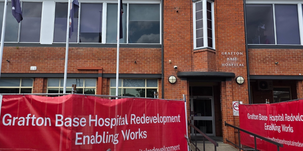 Grafton hospital redevelopment hits early works milestone