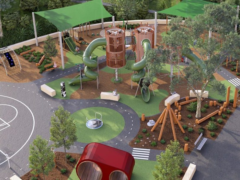 Playtime levels up at Park Beach with $1m fun zone