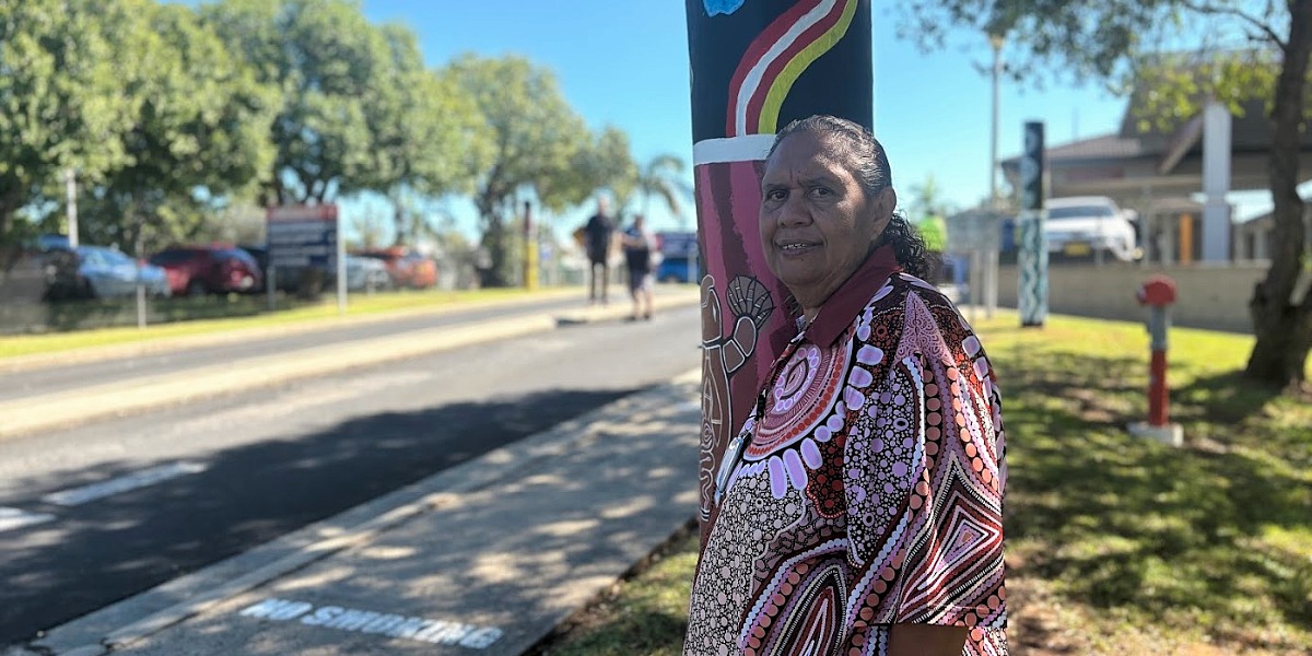 Aboriginal artwork strengthens cultural safety at Casino Hospital