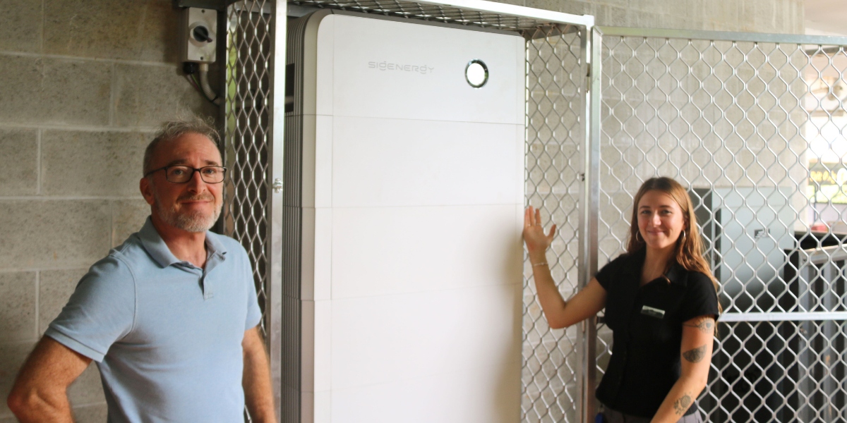 Battery power for Bellingen Memorial Hall