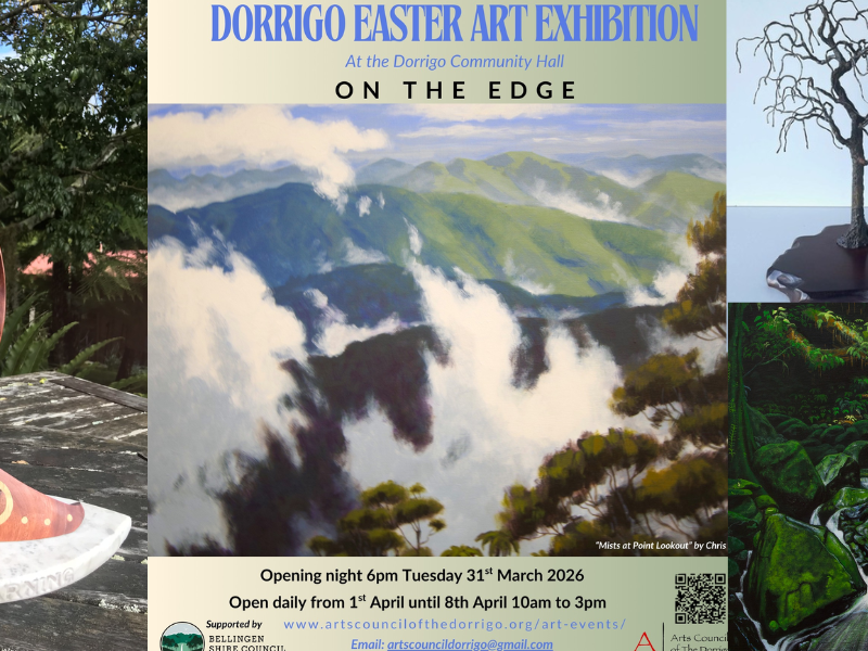 Art on the Edge as Dorrigo Exhibition Returns