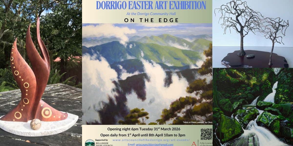 Art on the Edge as Dorrigo Exhibition Returns