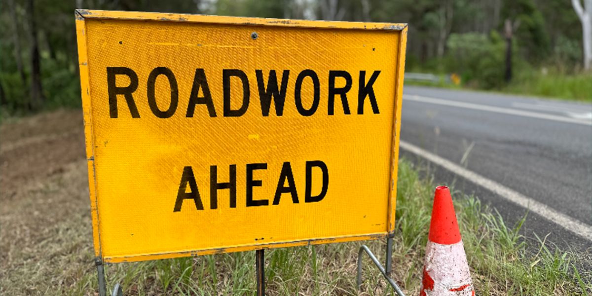 Night work on Pacific Motorway northbound ramps at Tweed Heads South