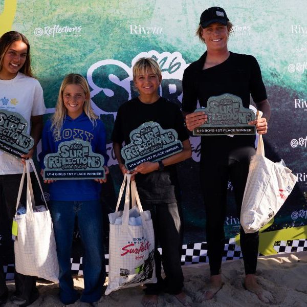 Grom trio go back-to-back at Surf Reflections Junior Series