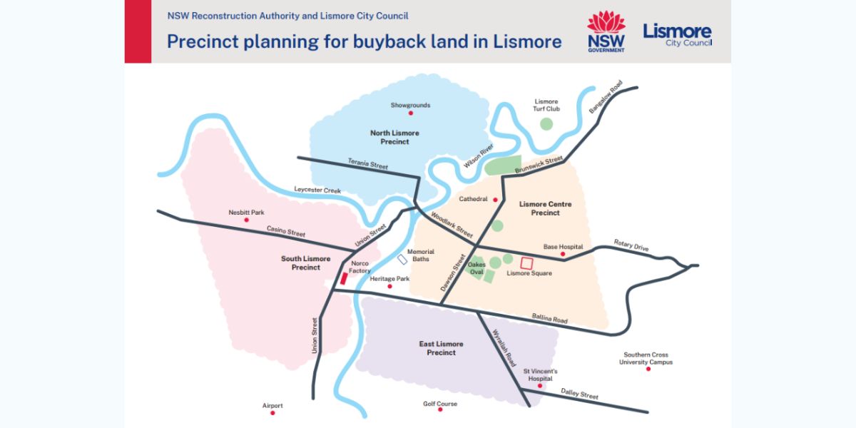 Consultant appointed to lead planning for the future use of buyback land in Lismore