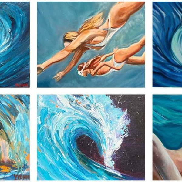 Byron Spaces Gallery winter exhibition ‘Ocean Magic’ by local artist Yvonne Fenech