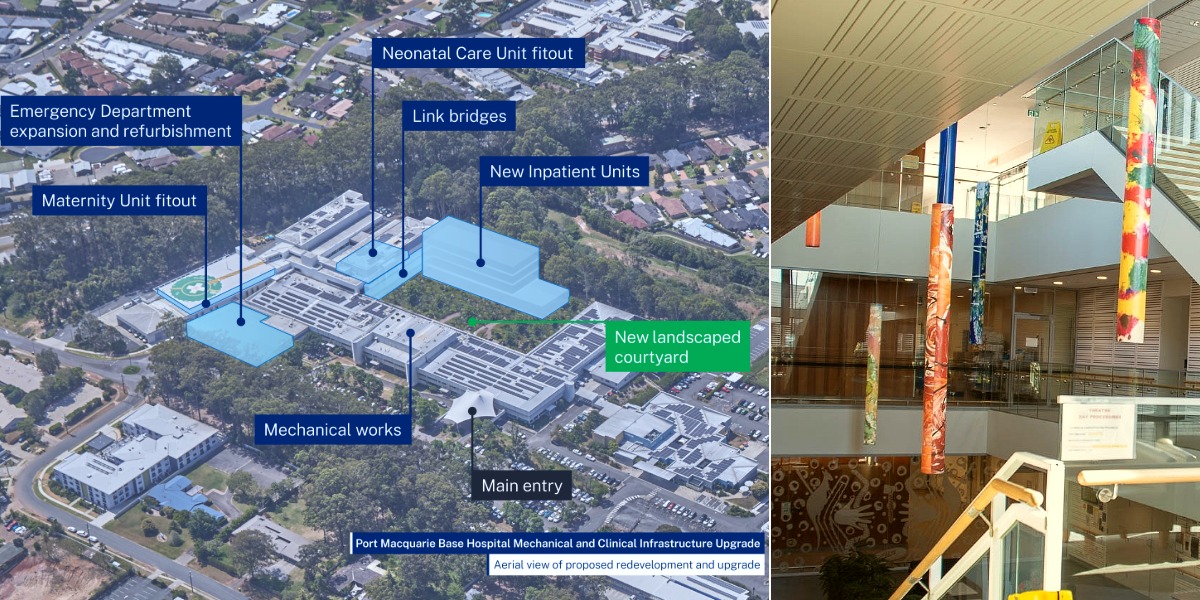 Community invited to help shape arts and culture for Port Macquarie hospital upgrade