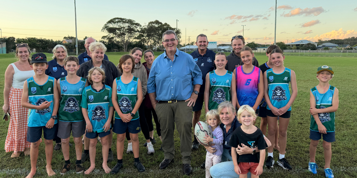 $14,300 boost for Evans Head junior touch football