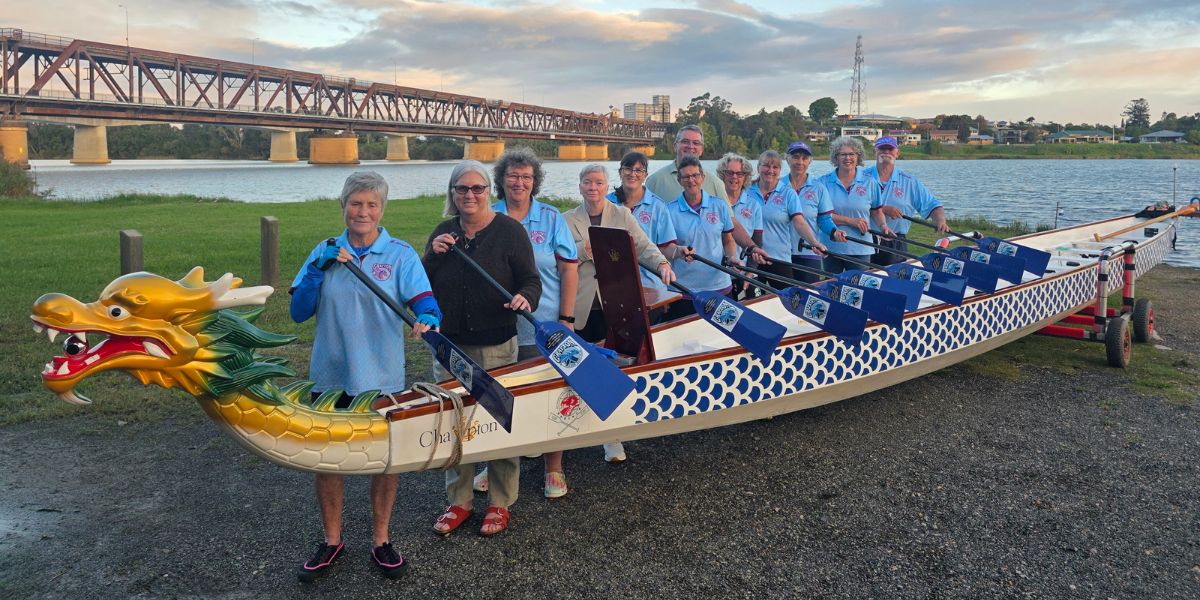 Funding boost helps Grafton Dragon Boat Club welcome more paddlers