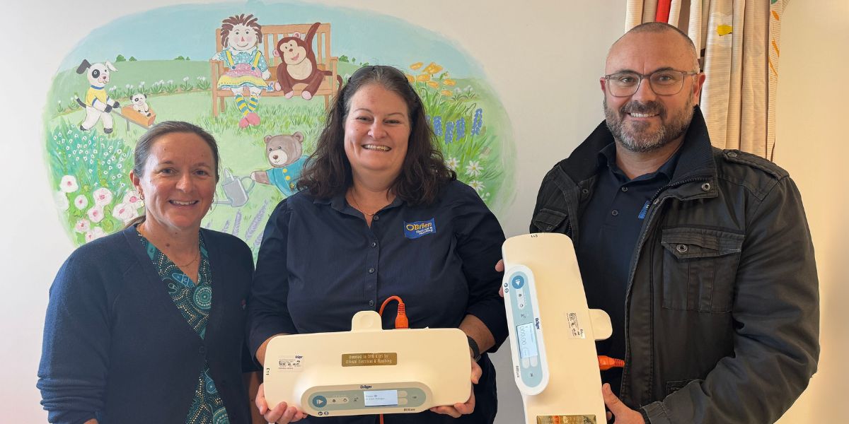 Double delivery for Children’s Ward thanks to generous donation