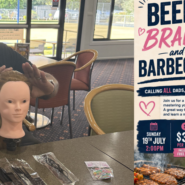 Dads to trade footy talk for French braids at Club Scotts