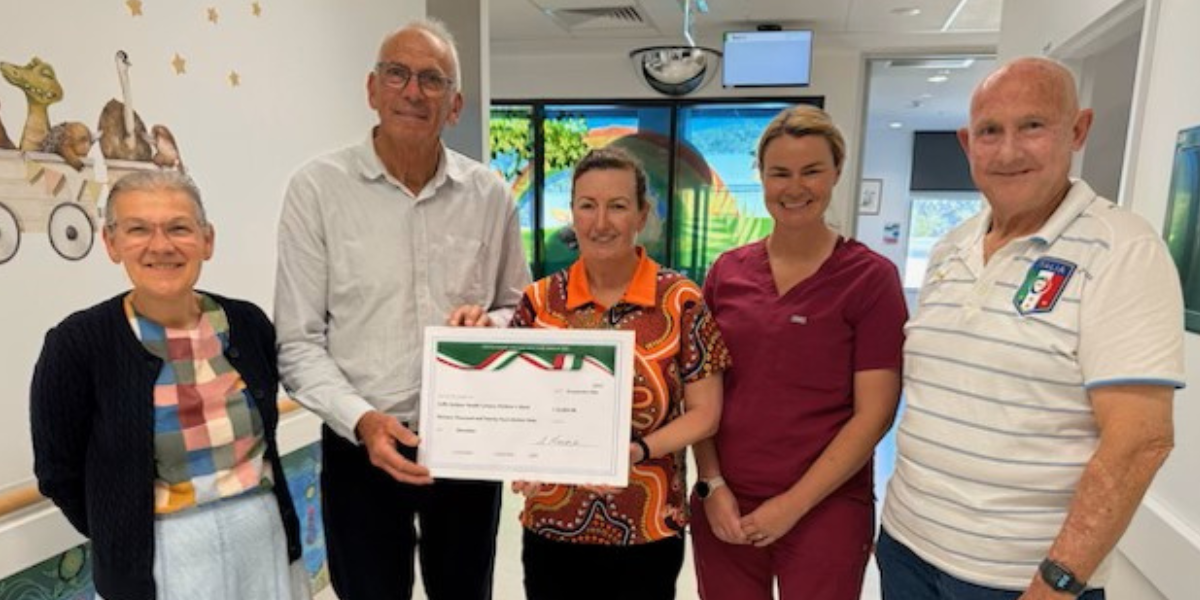 Ciao Coffs Festa Italiana caps off a memorable year with $13,024 for Children’s Ward
